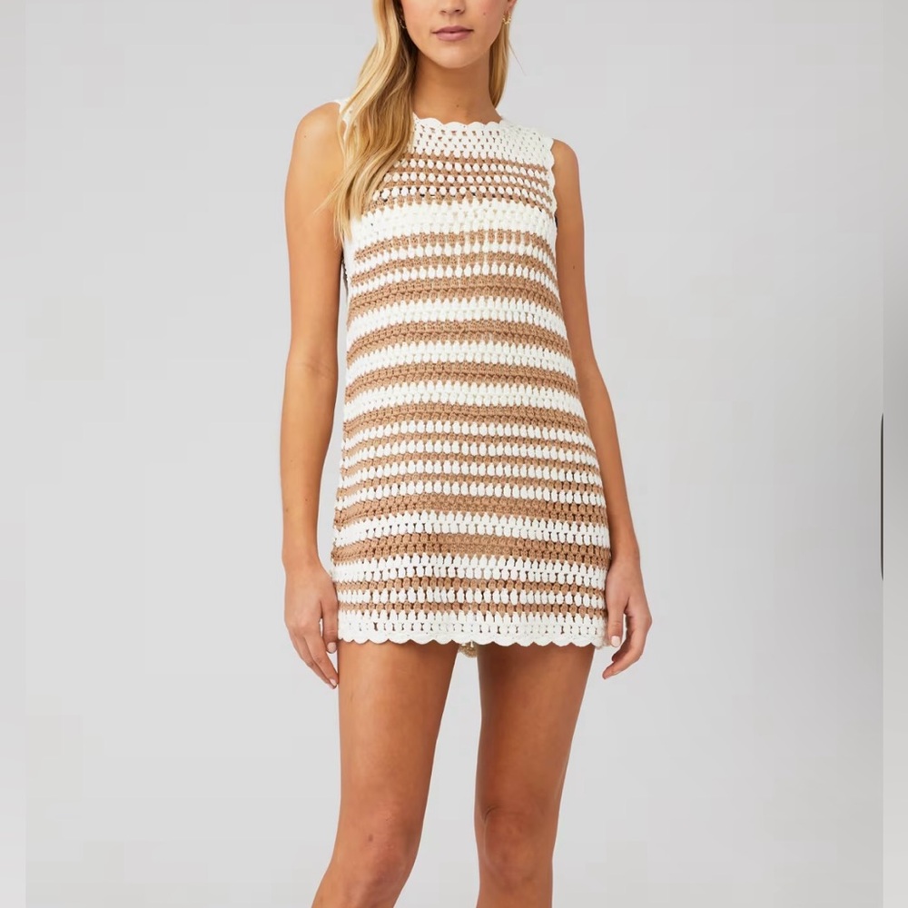 Show Me Your Mumu Sweeney Dress in Tanlines Stripe